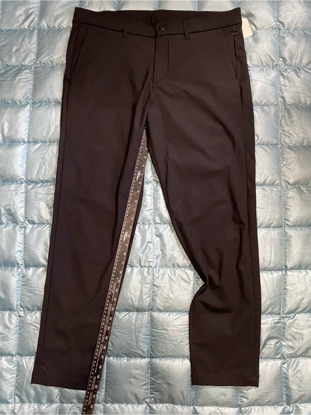 NWT Men Lululemon Black Pants — Slim Tailored Men’s Trousers Sz 38 Retail $129